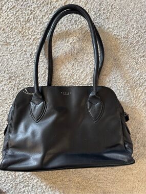 RADLEY LONDON Black Leather Shoulder Bag